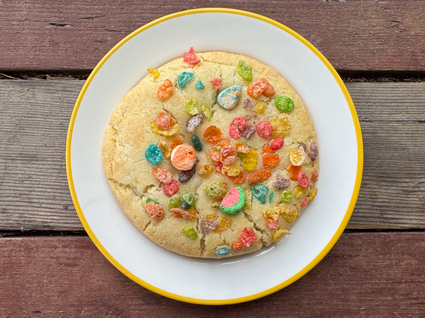 July Cookie of the Month: Rainbow Crunch Cookie